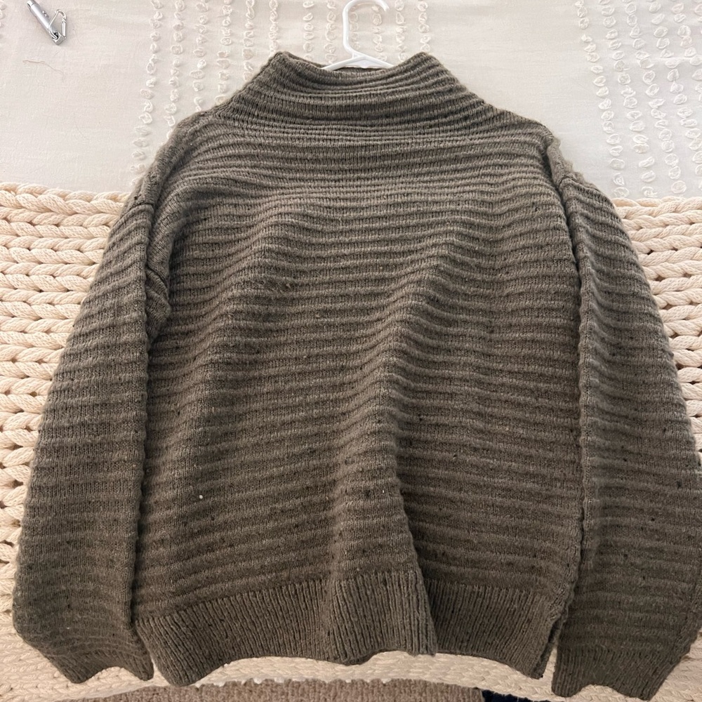 Madewell mock neck sweater